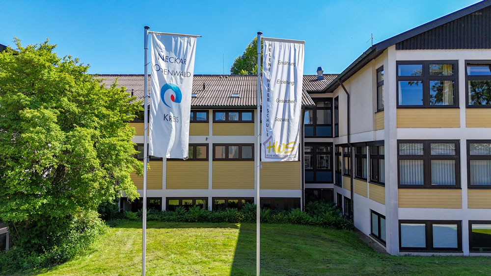 Helene-Weber-Schule Buchen Fahnen