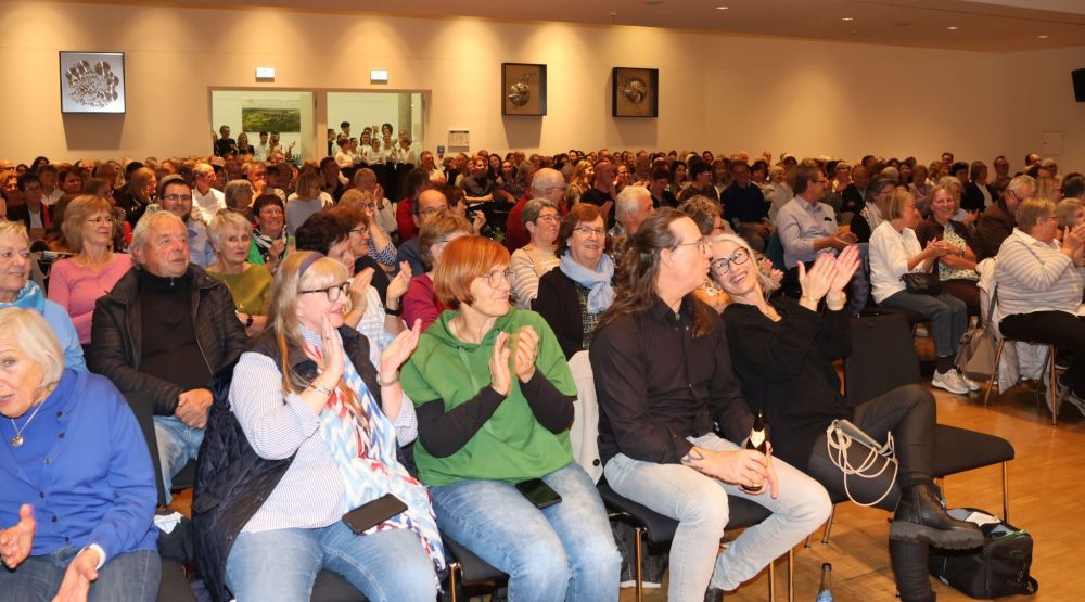 AOK Kochshow mit HWS, Prinz Carl, Johannes Volk und Bürgermeister Roland Burger