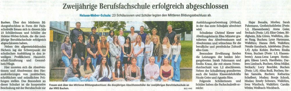 Zeitungsartikel