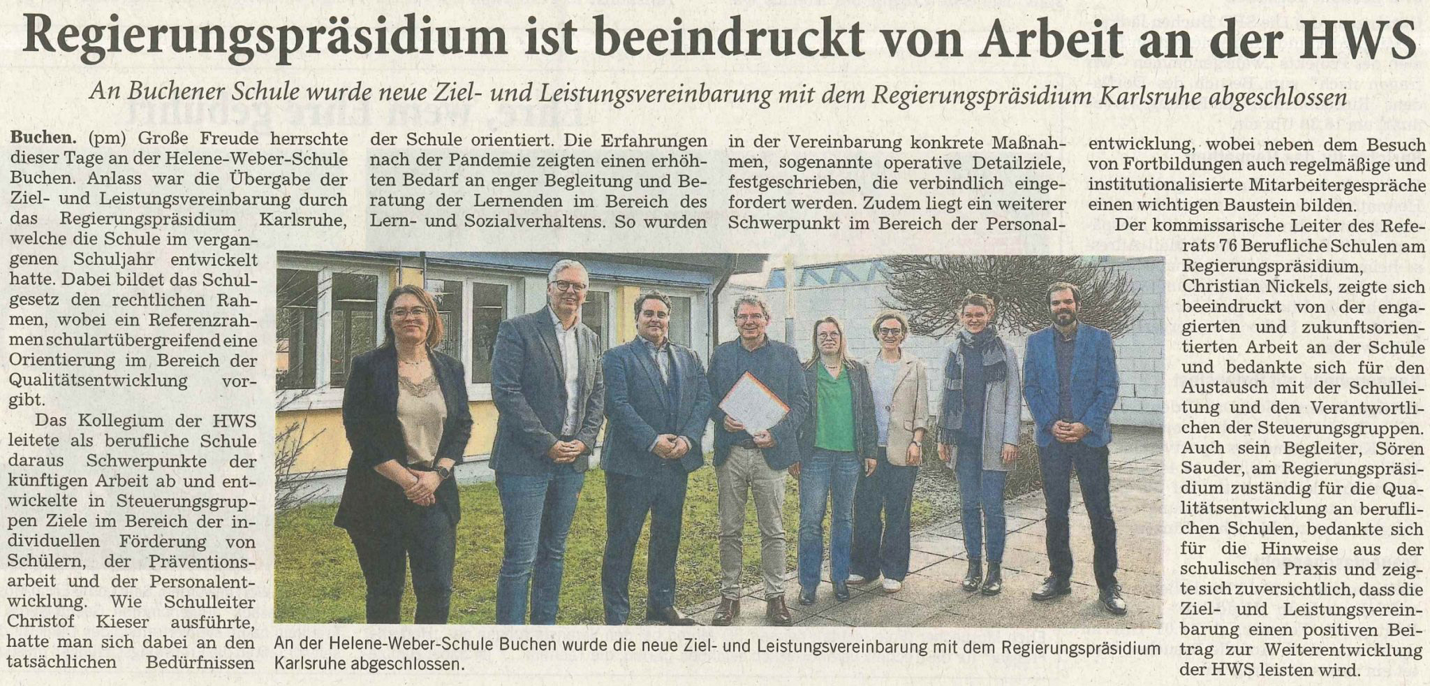 Regierungspräsidium beeindruckt