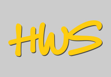 HWS Schriftzug