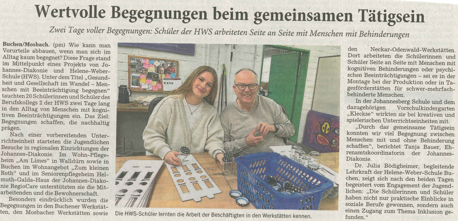 Zeitungsartikel