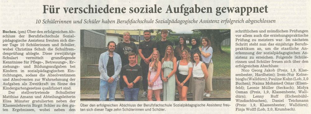 Zeitungsartikel