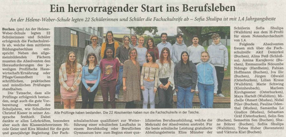 Zeitungsartikel