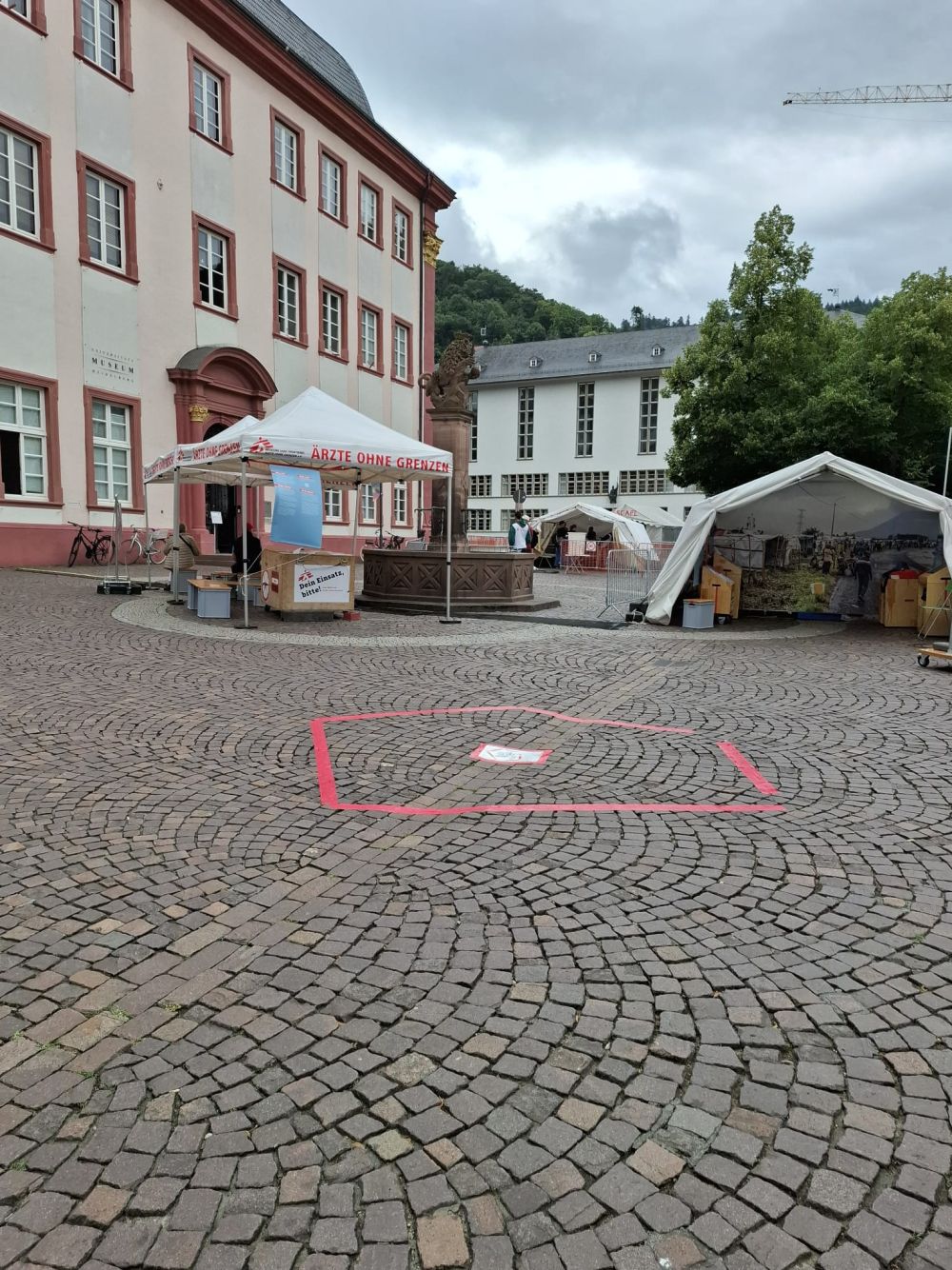 Freiluftausstellung Ärzte ohne Grenzen