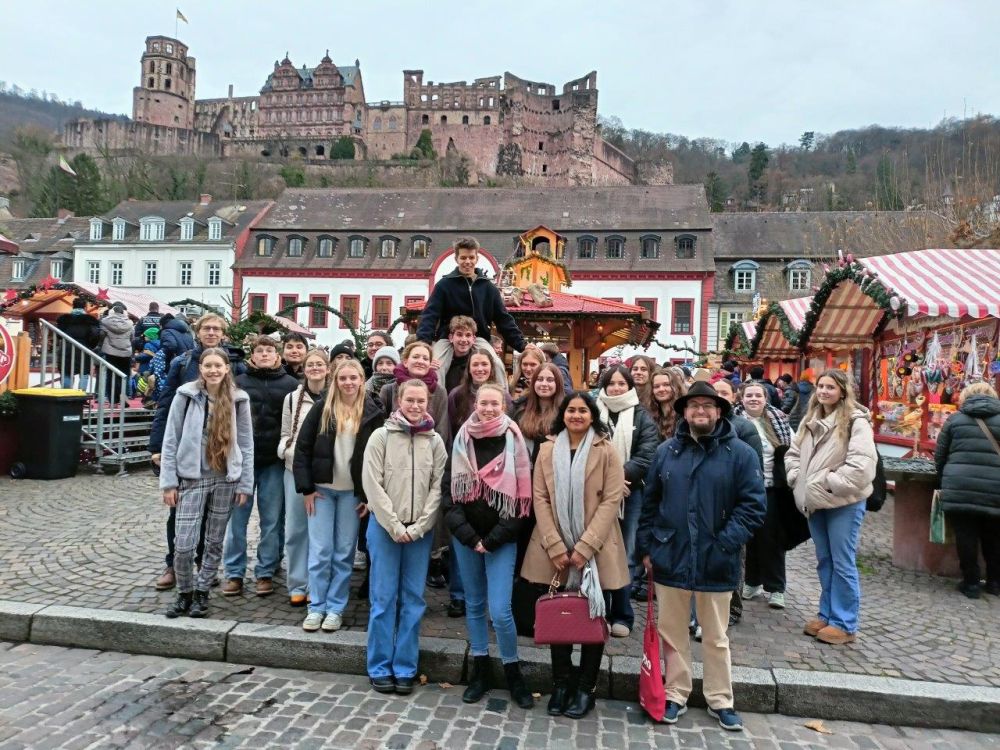 Die Gruppe auf dem Bismark Platz